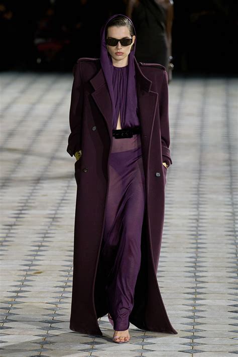 yves saint laurent runway